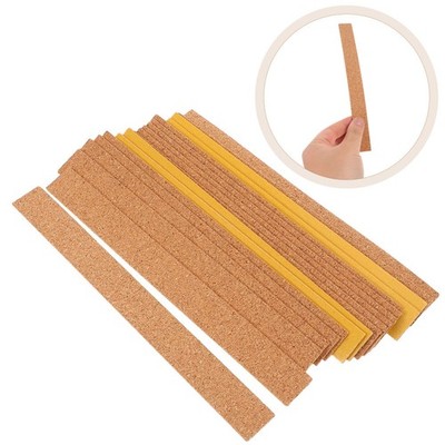 24 Pcs Soft Cork Hat Tape Self Adhesive Padding Roll for Fedora Baseball Caps