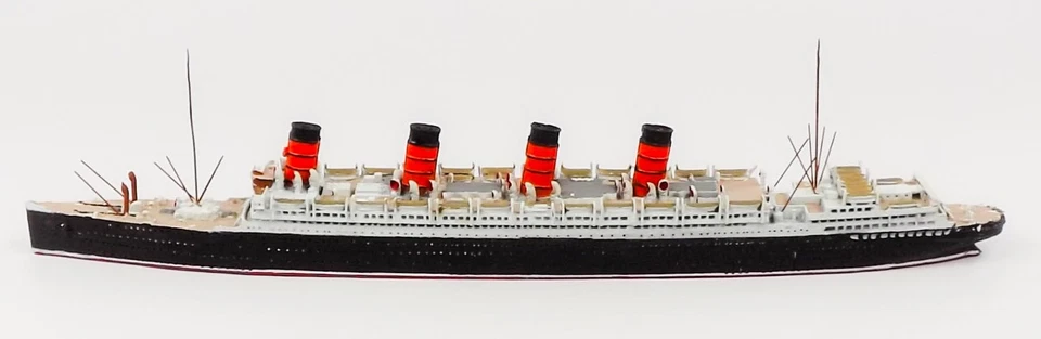 Barco de pasajeros británico Albatros AL 105 Aquitania 1914 escala 1/1250 modelo de barco Foto 3 de 4