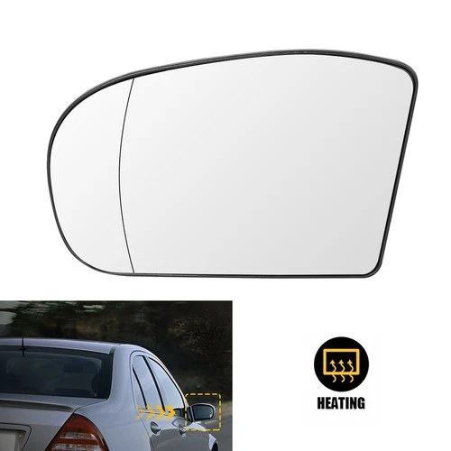 Right Heated Clear Mirror Side Glass for E-class Mercedes-Benz W211 W203 C-class