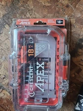 CRESENT APEX #CAUGSET-18  18-PIECE U-GUARD BIT SET (SEALED)