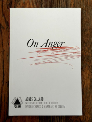 On Anger by Agnes Callard (2020, Trade Paperback)