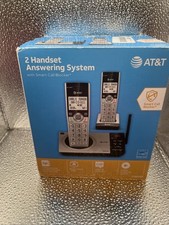 AT T CL82207 2 Handset Answering System w/ Smart Call Blocker