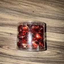    21 Red Jingle Bells   New Sealed Christmas Craft Embellishments