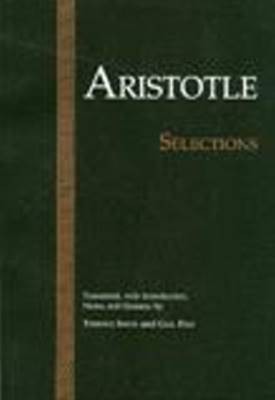 Aristotle: Selections, Aristotle,  Hardback