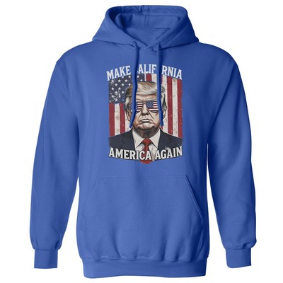 Make California America Again LA raids Protest Unisex Hooded Sweatshirt