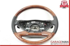 10-13 Mercedes W221 S400 S550 S600 S65 AMG 4 Speichen Lenkung Rad Brown Holz OEM
