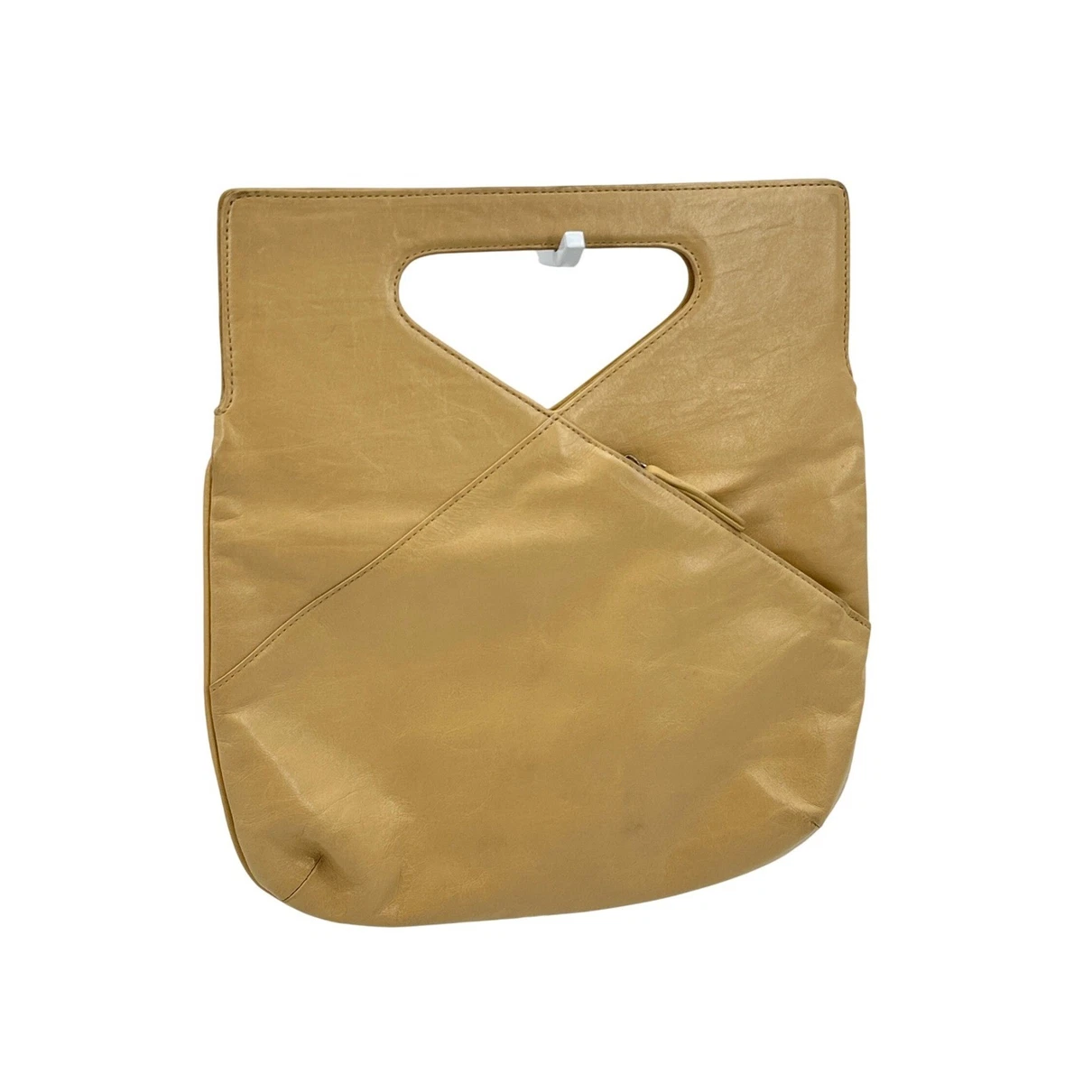 Hobo International Bridge Convertible Yellow Leather Backpack BLEMISH Merrin Convertible Backpack in Metallic Leather - Gold Leaf  main image 4