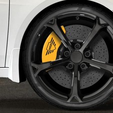 Yellow Caliper Covers Wmgp Logo Fits 2017-2019 Subaru Impreza 4pc