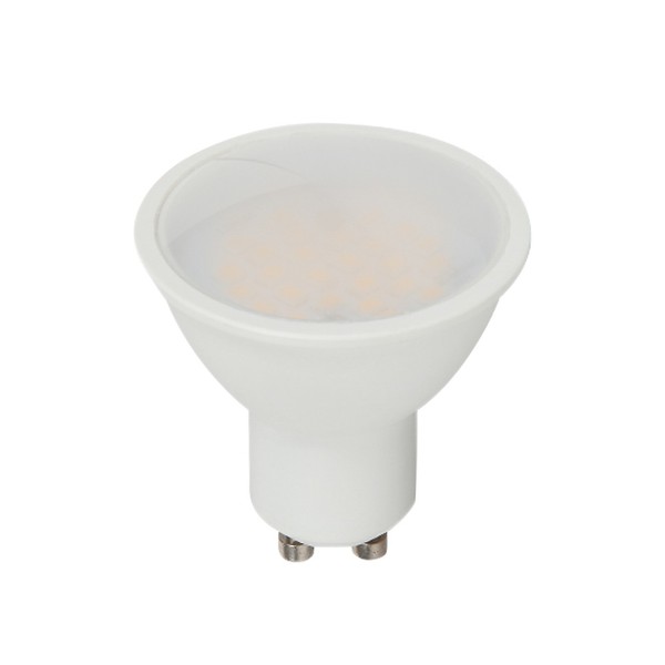 VT-271 10W GU10 Led Plastic Spotlight Milky Cover Cree Chip 3000K 100'D-image