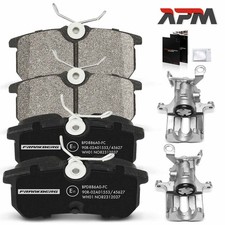 2x Bremssattel 4x Bremsbeläge Hinten Ø253mm für Ford Focus DAW DBW Turnier DNW