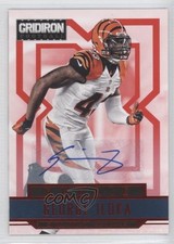 2012 Panini Gridiron Rookie X's Signatures 375/499 George Iloka #238 Auto 0f8