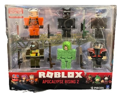 Jazwares Robolox Code Apocalypse Rising 2, 6 Figures Lot NIB New Rare Free Ship