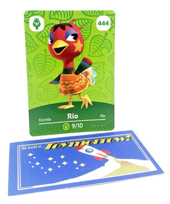 Animal Crossing Nintendo Amiibo - RIO #444 - Series 5 Authentic Card