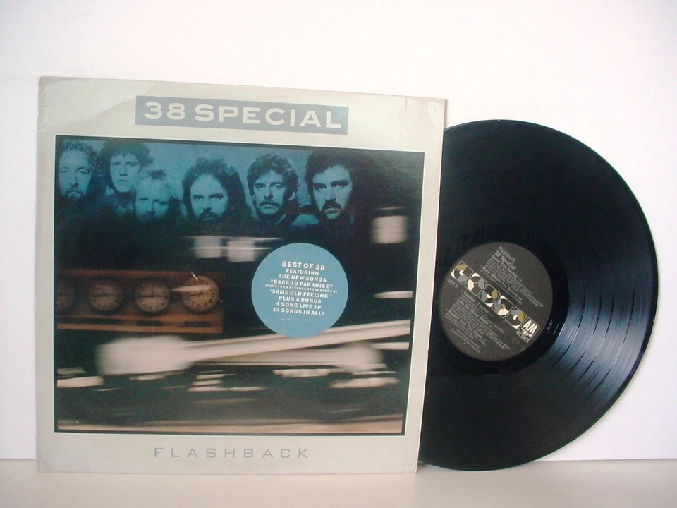 38 SPECIAL Flashback – Best Of PROMO LP + EP from 1987 (A&M SP 3910) Promotional - Image 2 of 4