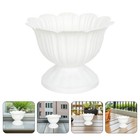  2pcs Plastic Urn Planter: Modern Hydroponic Planter Box For Herbs And