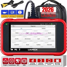 2026 LAUNCH CRP123E PRO OBD2 Scanner Engine ABS SRS Car Diagnostic Tool Code