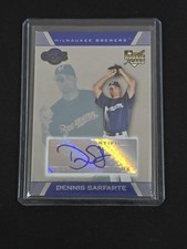 Dennis Sarfate 2007 Topps Co-Signers #118 Autograph 72/125 Rookie Card RC Auto
