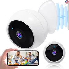 AMTIFO Security Cameras Wireless Outdoor Magnetic: Install-Free Smart Indoor 2K