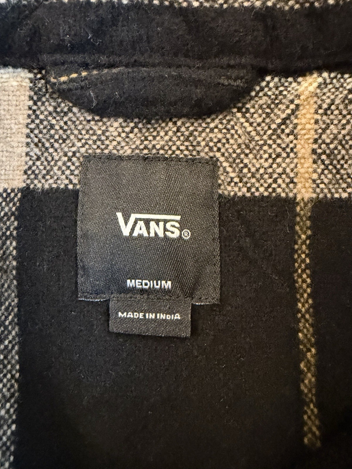 Vans Oversized Button Down Flannel Shacket Women’… - image 2