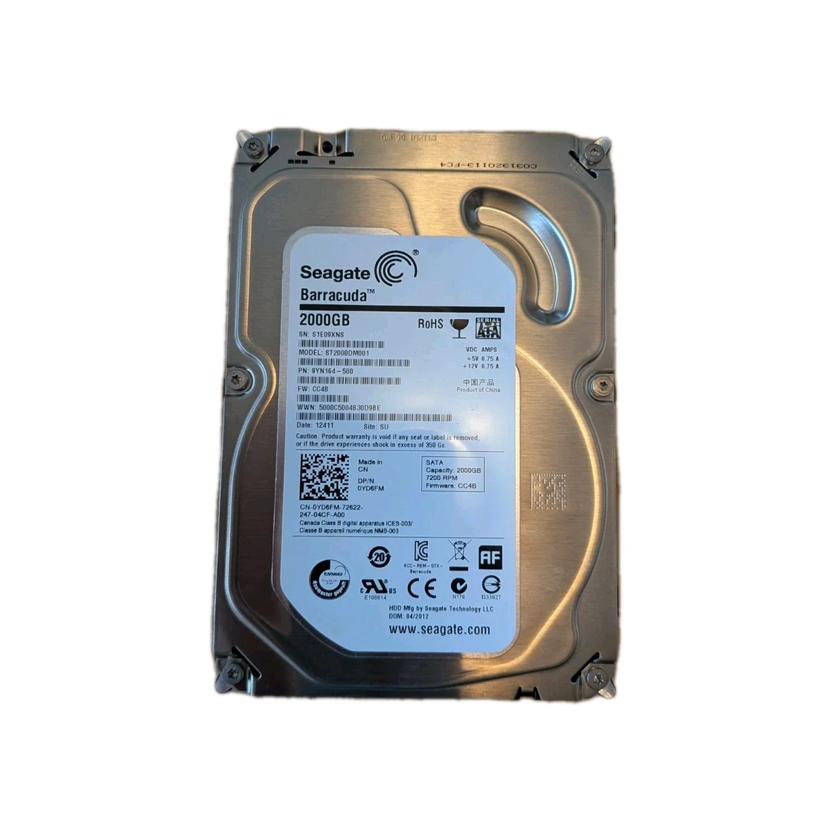 Preços baixos em Seagate Barracuda St2000dm001 2tb | eBay