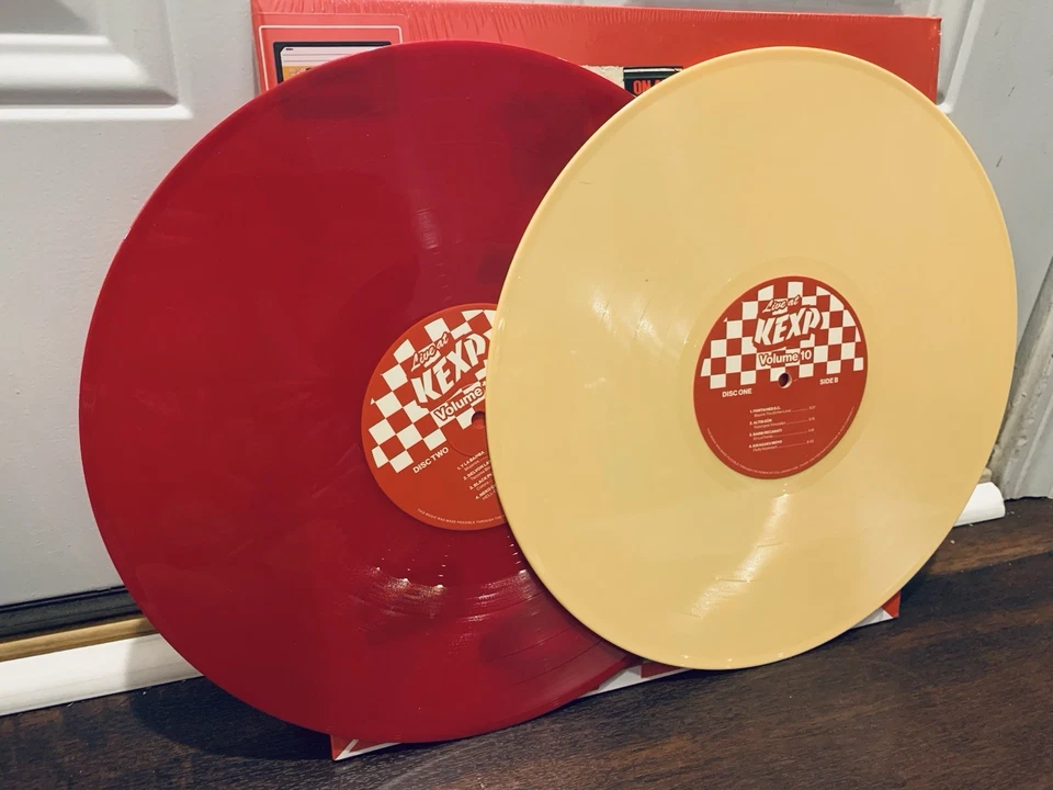 Live at KEXP Volume 10 - Vinyl 2XLP COLORED Yellow & Red Modest Mouse Run Jewels - Image 2 of 4