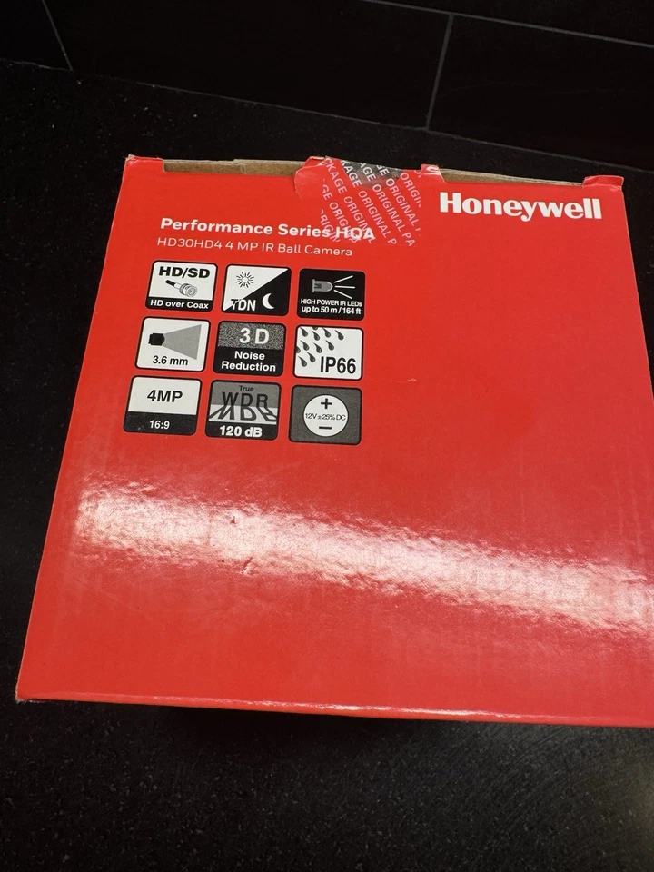 Honeywell Performance Series HD30HD4 4 MP IR Ball Camera (OPEN BOX)  - Image 2 of 4