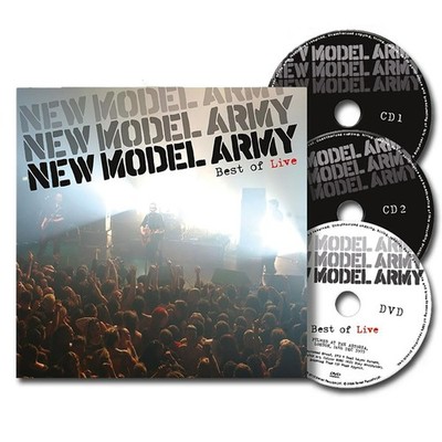 New Model Army - 'Best of Live' (2CD/1DVD Box Set, 2026) ** NEW & SEALED **