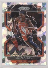 2022 Panini Prizm WNBA Ice Prizm Nia Clouden #192 Rookie RC 0t2