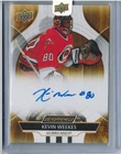 2024-25 Upper Deck Engrained Icons Auto Kevin Weekes