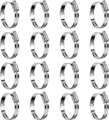 #ad Non Stripping Worm Gear Hose Clamp Size#28 1 5 8 to 2 3 8 inch Adjustable Stain $22.99