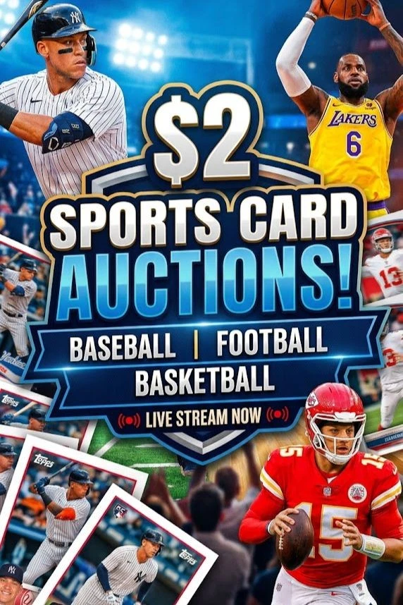 $2 Sports Card LIQUIDATION w/Slab Boy Steve!