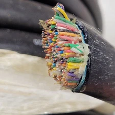 PRICER PER FOOT - General Cable 010-2000 100-Pair 24AWG Colorful Copper Wire