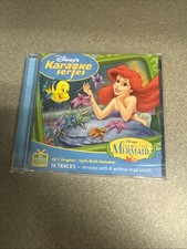 Disney Sing Along THE LITTLE MERMAID Karaoke Animated Soundtrack CD