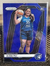 2024 Panini Prizm WNBA - Alissa Pili, #150 (RC) - Blue Velocity - Minnesota Lynx