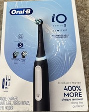 Oral-B iO Deep Clean Electric Powered Toothbrush iO Series 3 Limited -Black