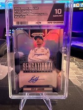 2025 Panini Prizm Racing Kyle Larson Sensational Signatures