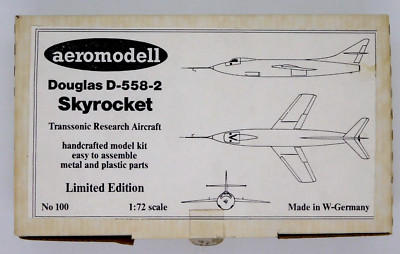 Aeromodell Douglas D-558-2 Skyrocket 1:72 NO DECALS NO INSTRUCTIONS Model Kit