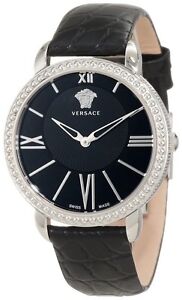 versace sapphire crystal watch