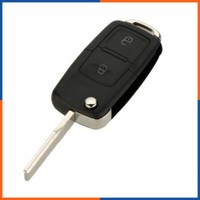 SchlüSselhüLle Fernbedienung FüR VW SchlüSsel Flip 2 Tasten, Remote Key Shell