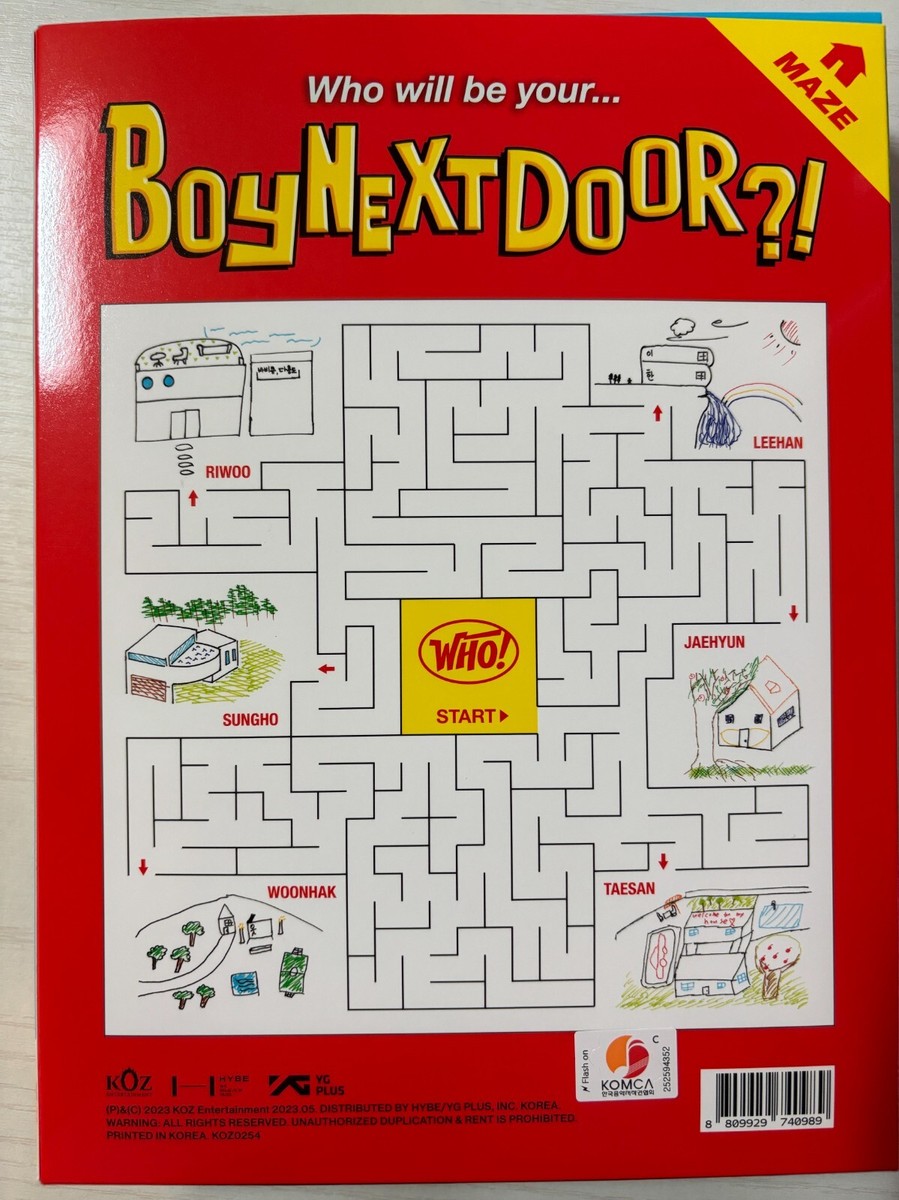 BOYNEXTDOOR [WHO!] All Member Autographed Signed Album | eBay