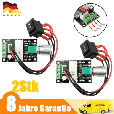 1203BB 6V-28V 3A 80W DC Motor Drehzahlregler PWM Motortreiber Drehzahlschalter