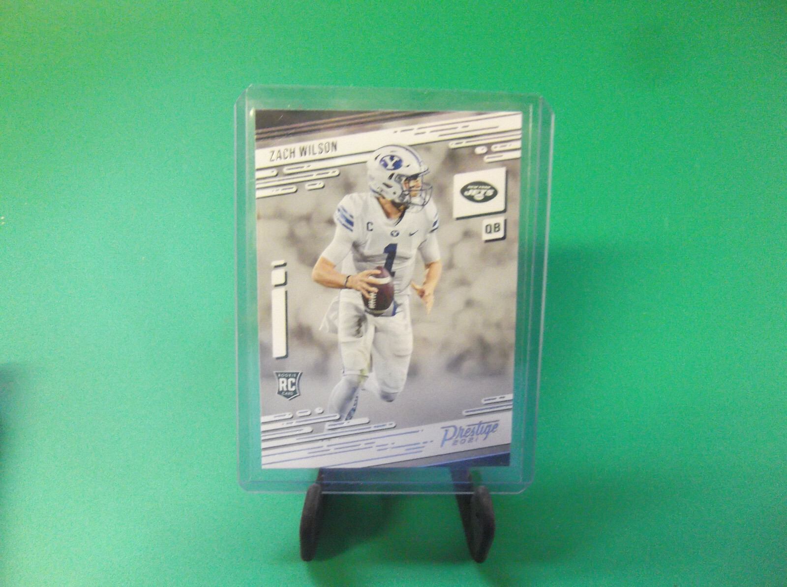 ZACH WILSON 2021 PANINI PRESTIGE FOOTBALL #202 RC CARD NY JETS