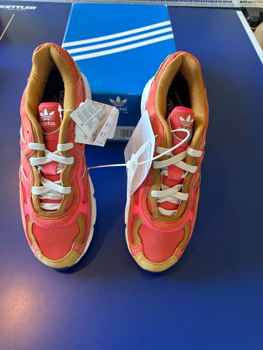 Size 11 adidas Temper Run Raw Amber