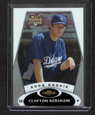 2008 Topps Finest Rookie Redemption #7 Clayton Kershaw