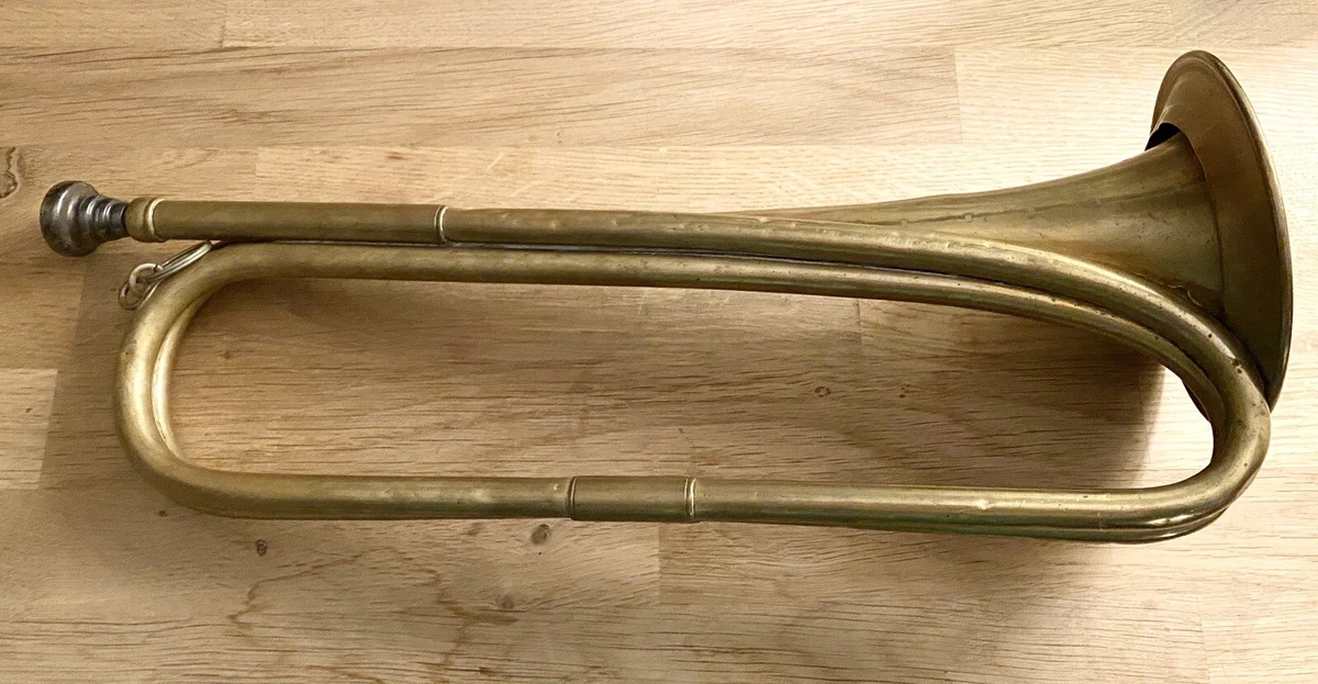Antique Military Boosey Hawkes Bugle Date 1914 1949 With