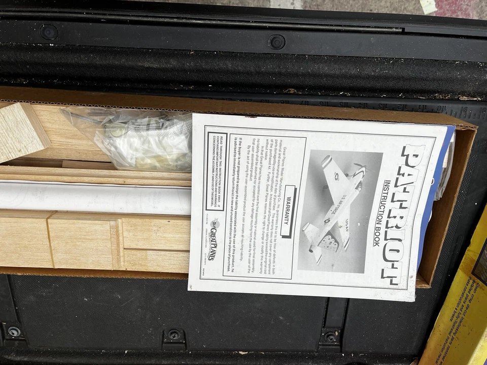 GREAT PLANES - Patriot Kit - 47" Wingspan - NITB Vintage Balsa Wood RC Plane - Image 3 of 3