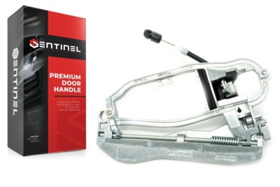 Front Right Passenger Door Handle For BMW E53 X5 - Silver, OEM# 51218243616