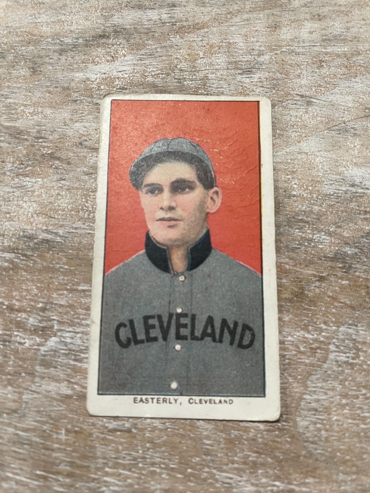 1909-11 Sweet Caporal T206 White Border #NNO Ted Easterly Cleveland