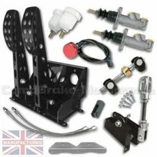UNIVERSAL FLOOR MOUNTED CABLE PEDAL BOX KIT – KITCAR 2-PEDAL [KIT B]