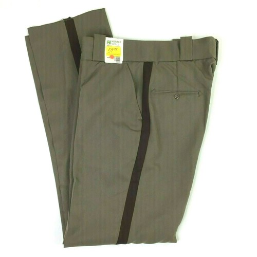 12R Beige Stripe Uniform Pants Security 